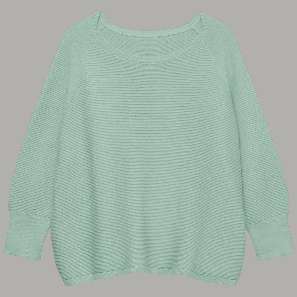 Pullover Donna Vero Moda New Nora 3/4 Cotone Scollo Barca - 5