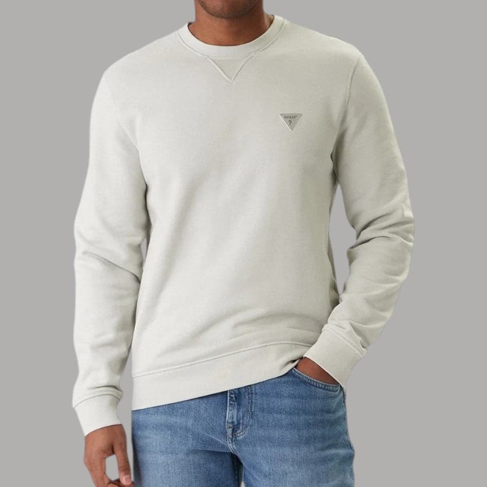 Felpa Guess Uomo Patch Logo - Comoda e Stile Casual - 10