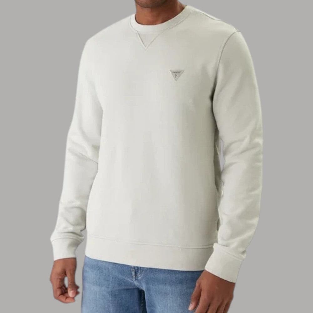 Felpa Guess Uomo Patch Logo - Comoda e Stile Casual - 2