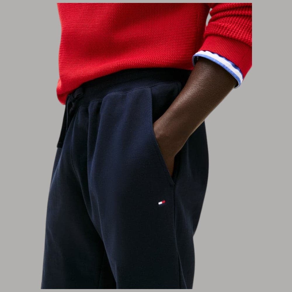 Tommy Hilfiger Bermuda Cotone Regular Fit con Bandierina Ricamata - 3