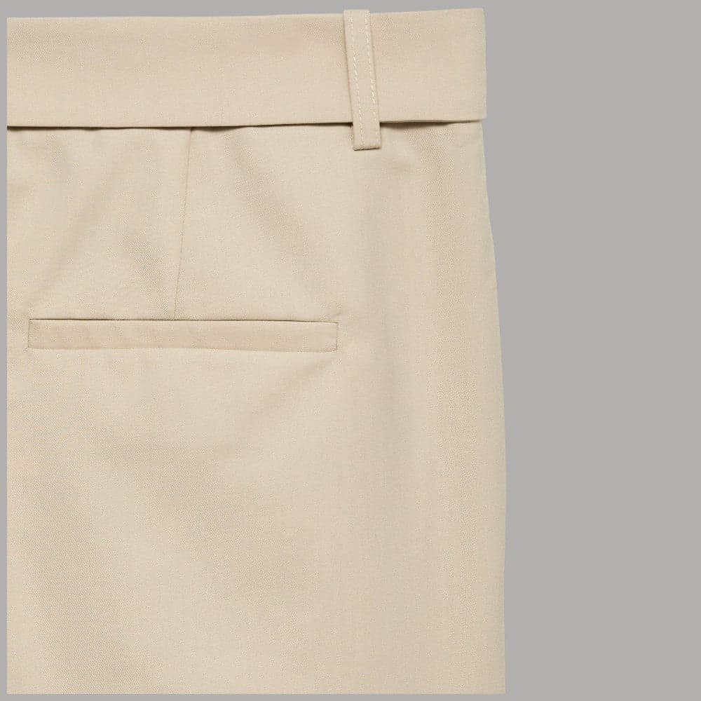 Bermuda Vero Moda Vita Alta con Cintura in Viscosa Misto Eleganza - 6