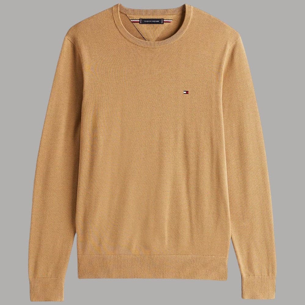 Tommy Hilfiger Pullover Cotone Regular Fit Bandierina Ricamata - 13