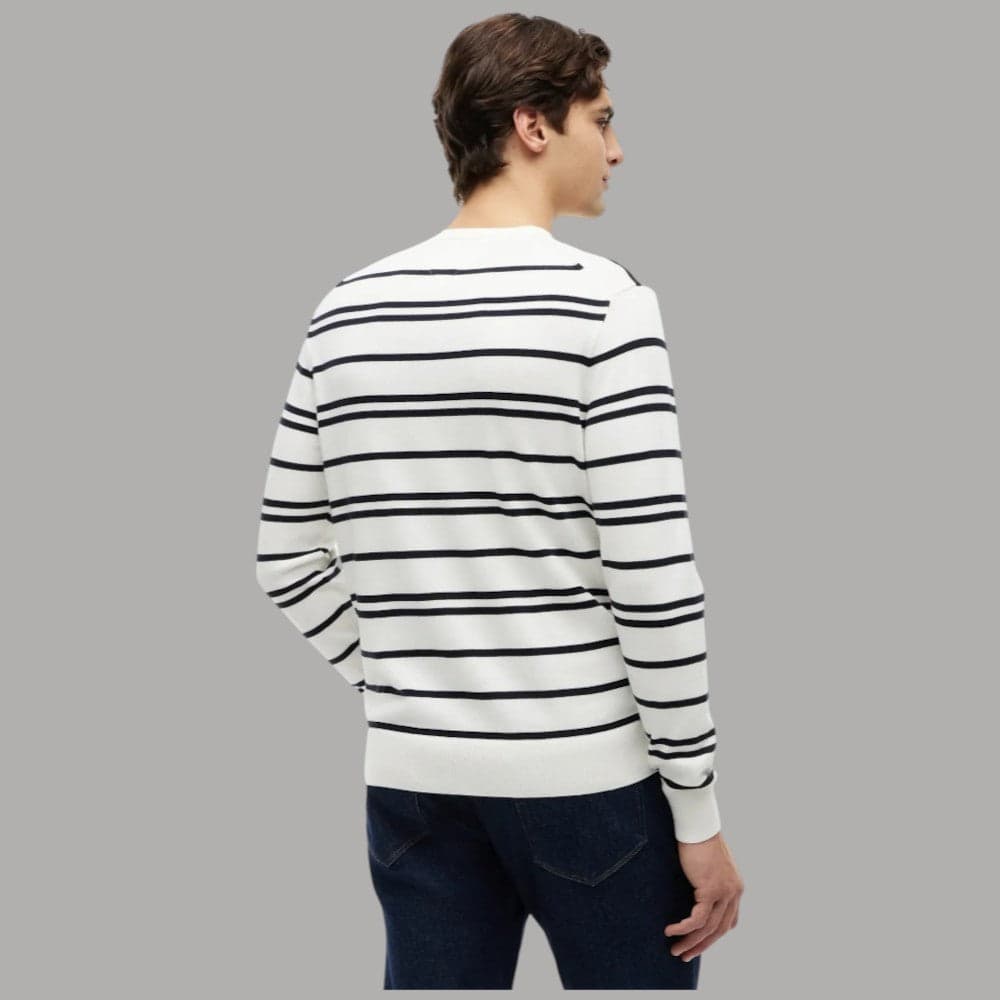 Tommy Hilfiger Pullover Cotone Regular Fit Bandierina Ricamata - 17