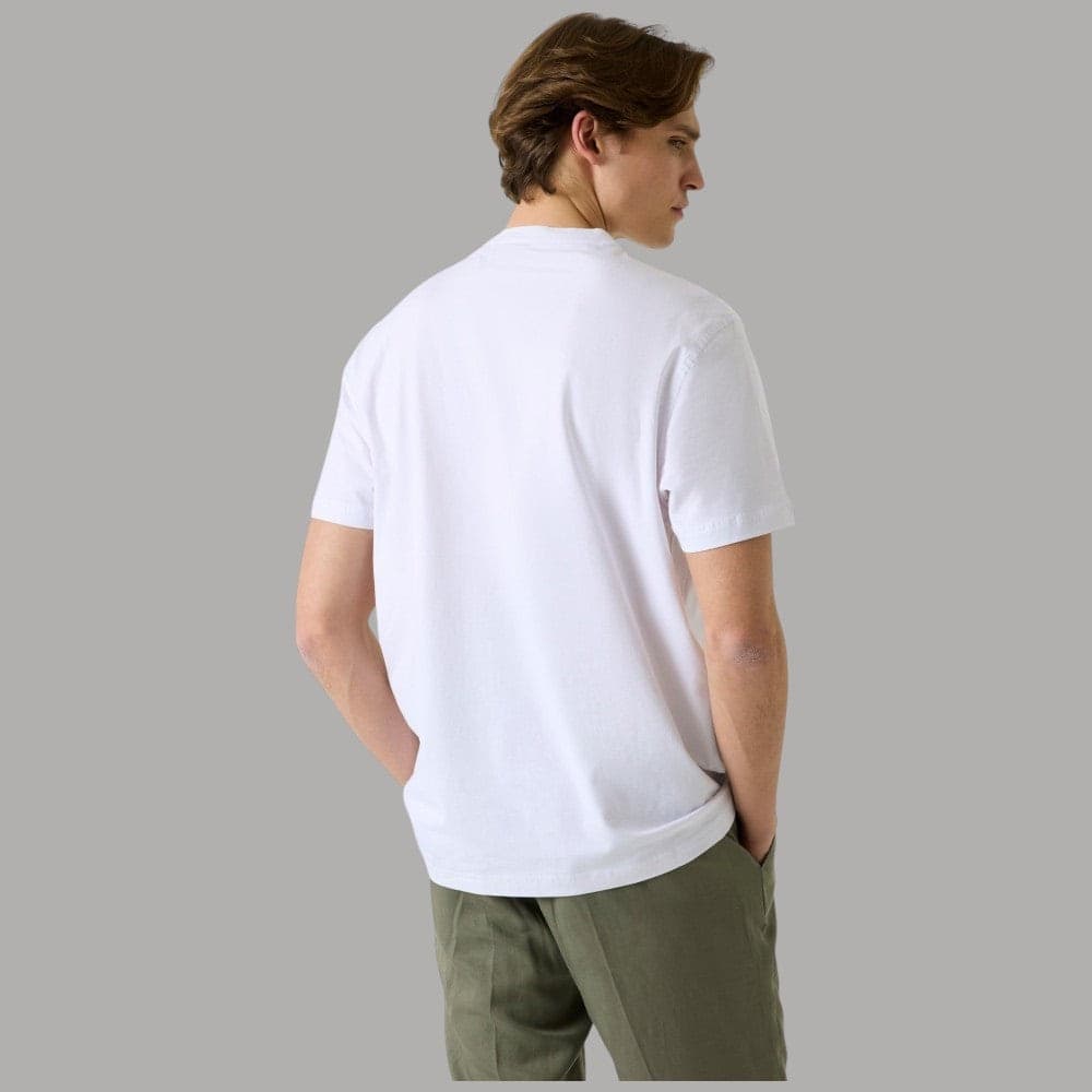 T-shirt Guess Regular Cotone con Logo Ricamato - Manica Corta - 11