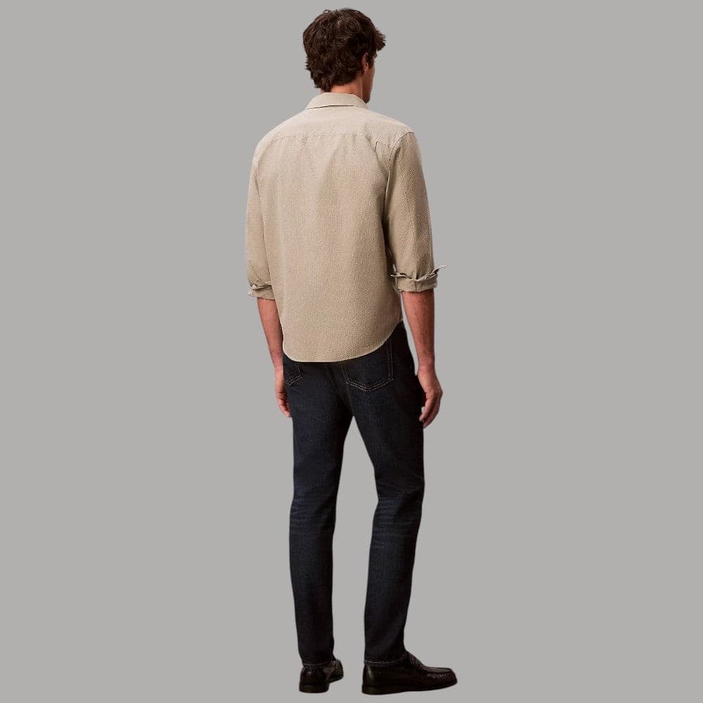 Jeans Calvin Klein Slim Tapered Vintage Blu Indaco Uomo - 4