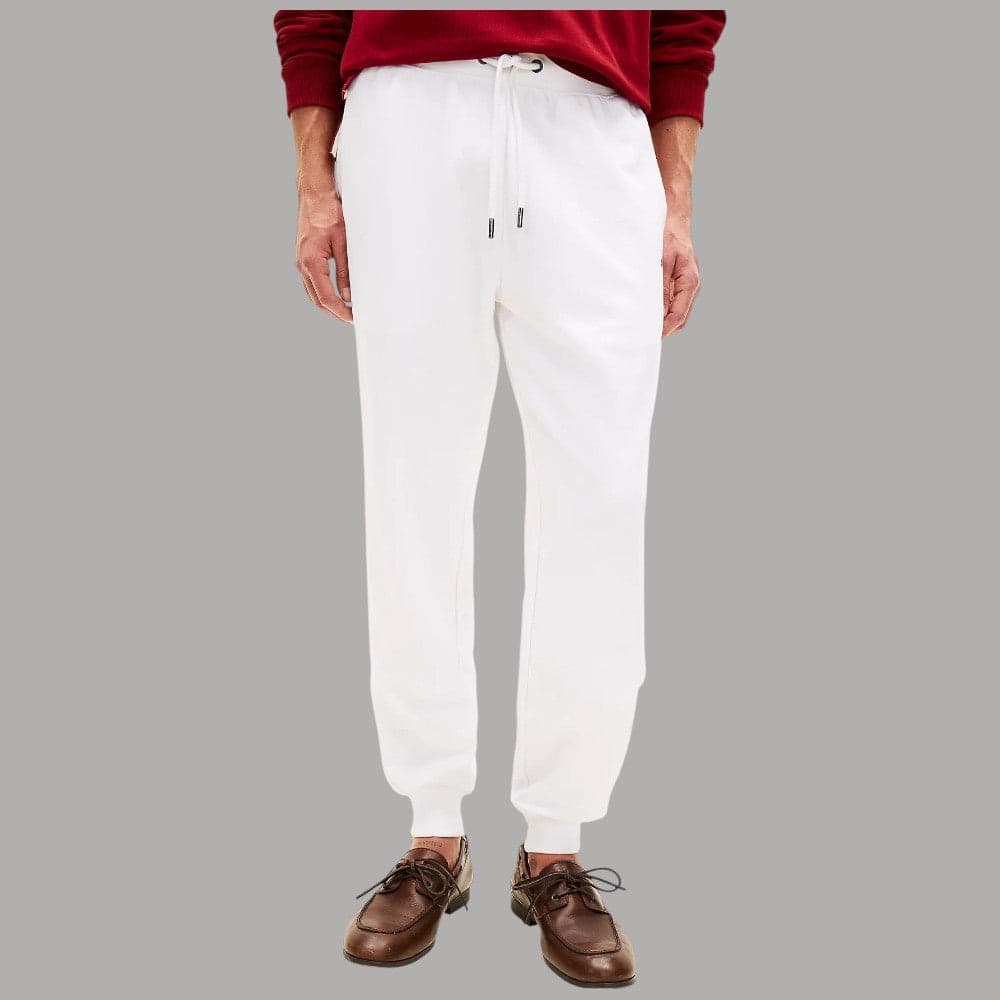 Tommy Hilfiger Pantaloni Jogging Stripe Cotone con Logo Iconico