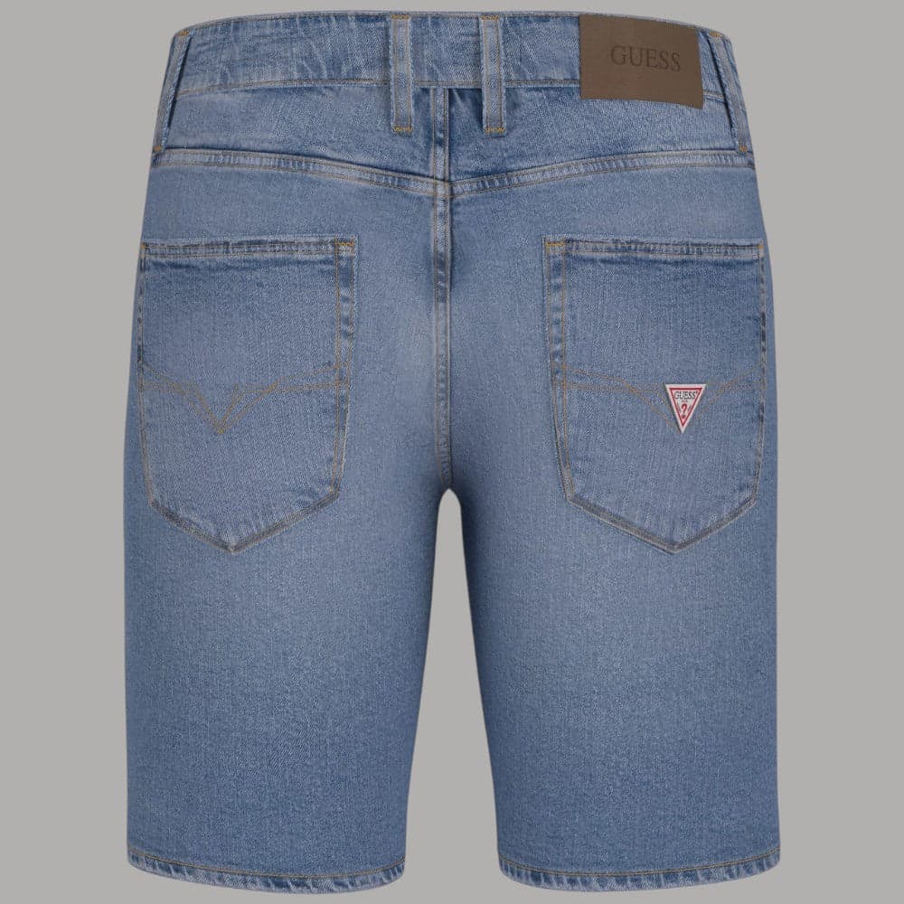 Bermuda Denim Guess: Patchwork e Strappi, Look Urban Casual - 2