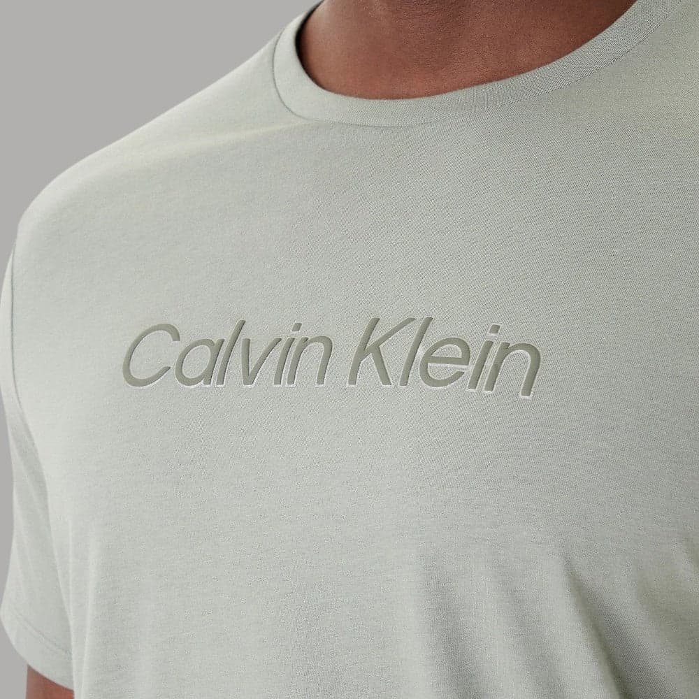 T-shirt Calvin Klein Cotone Logo Petto Art. LV04LF809G - 7