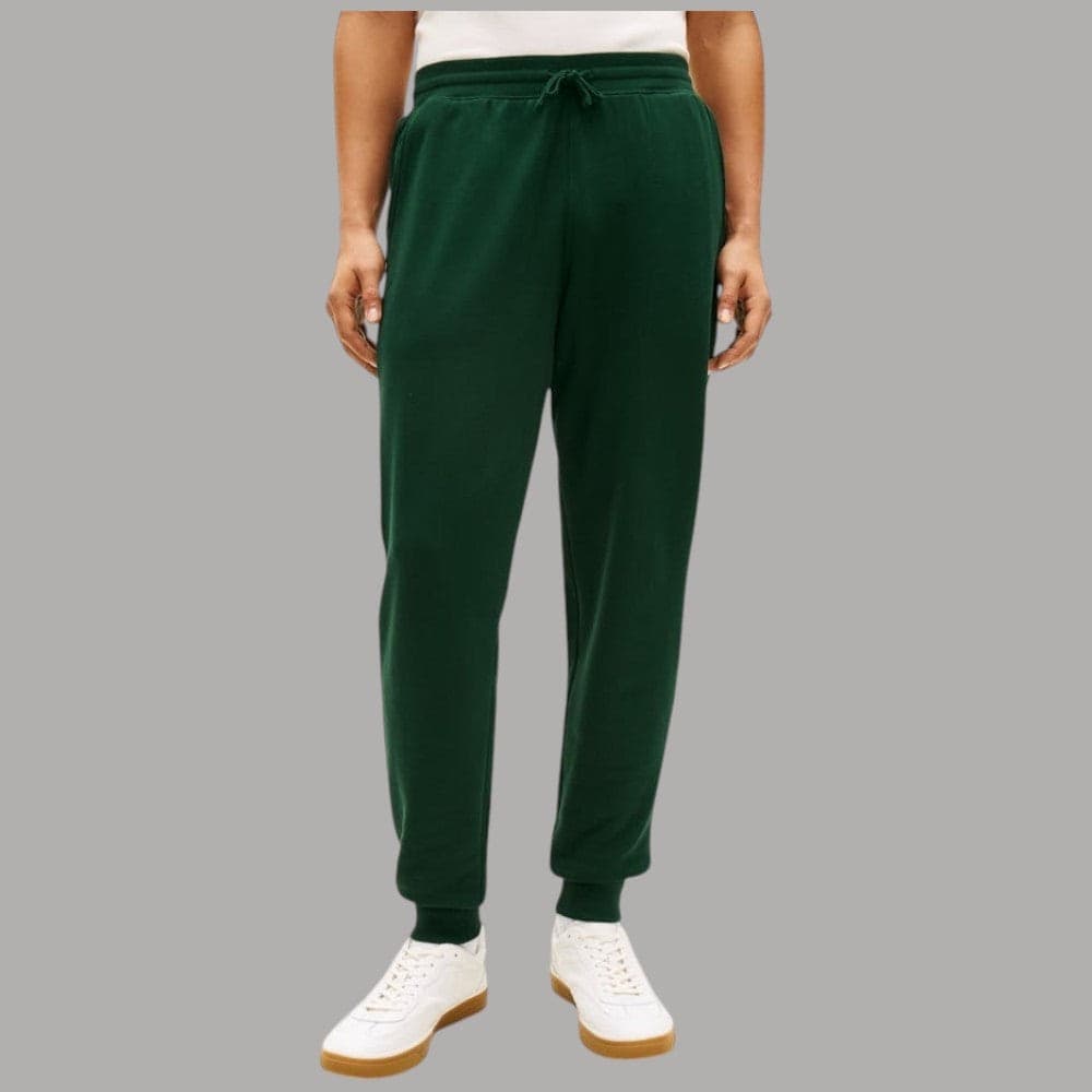 Jogger Garzato Tommy Hilfiger con Bandierina Ricamata in Cotone