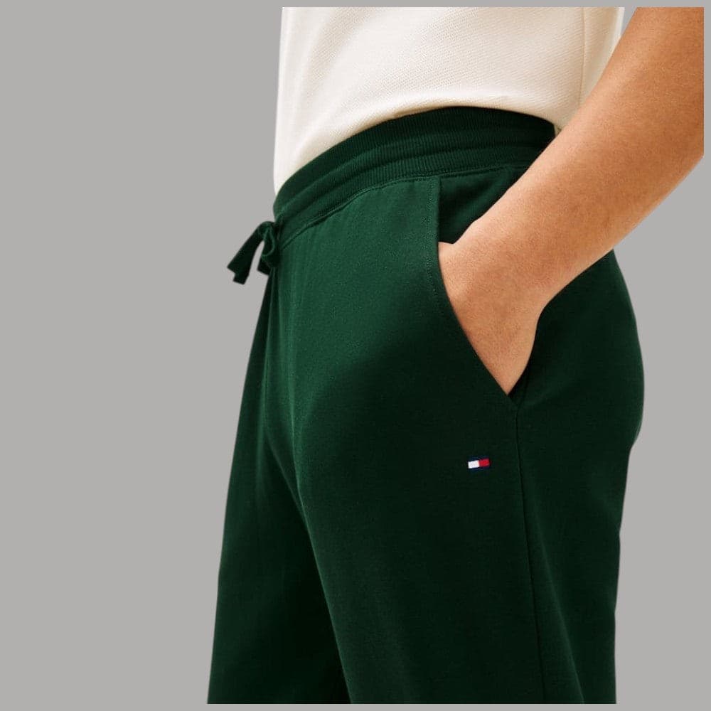 Jogger Garzato Tommy Hilfiger con Bandierina Ricamata in Cotone - 3