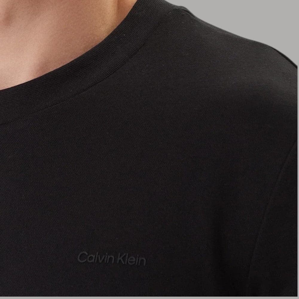 T-shirt Calvin Klein Regular Fit in Cotone Tech Interlock - 3