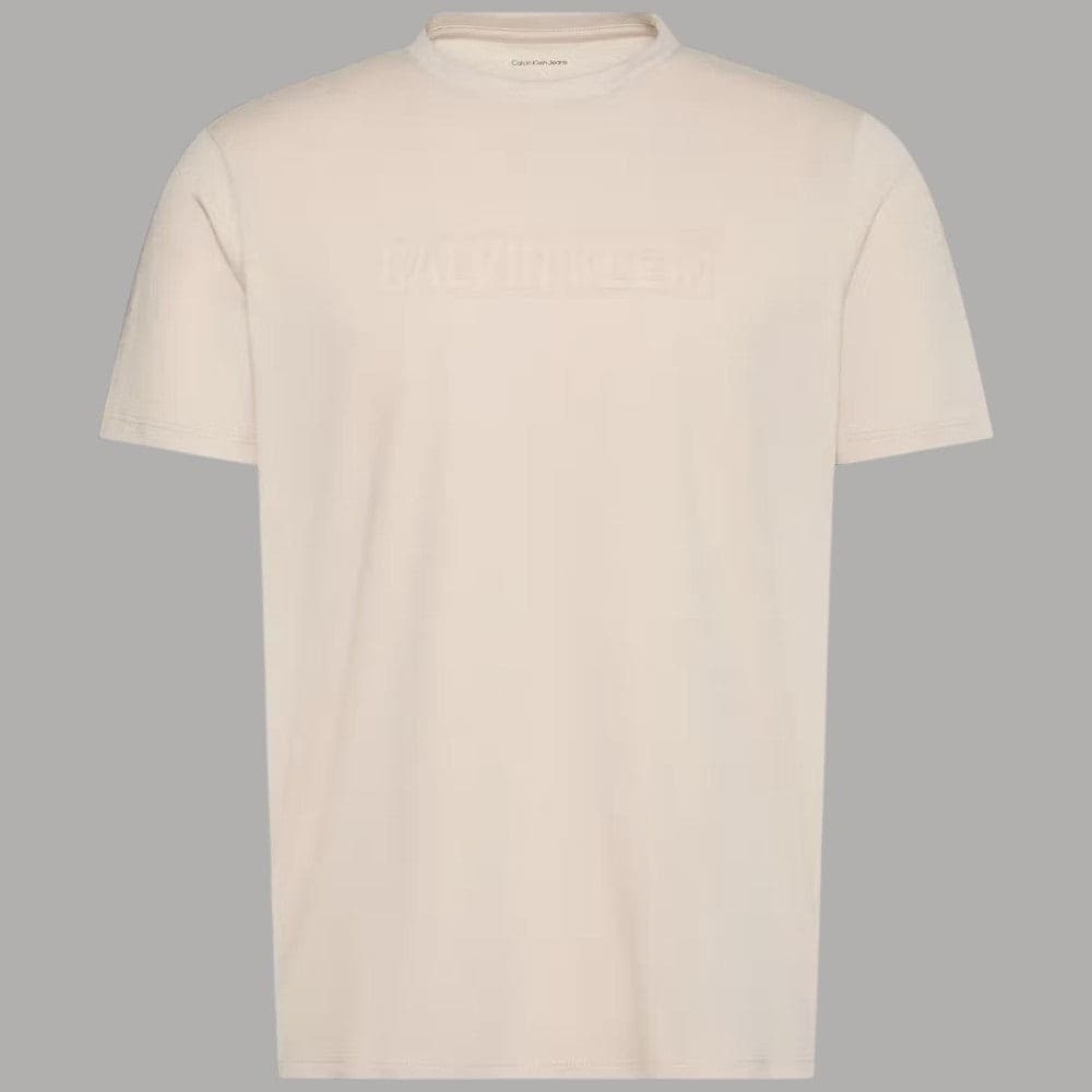 T-shirt Calvin Klein in Cotone con Logo Goffrato: Stile e Comfort - 4