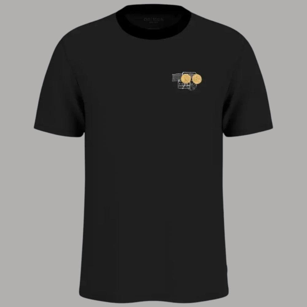 Guess T-shirt Cotone, Maxi Stampa Grafica Retro, Uomo Mod. M6GI37K3318 - 3