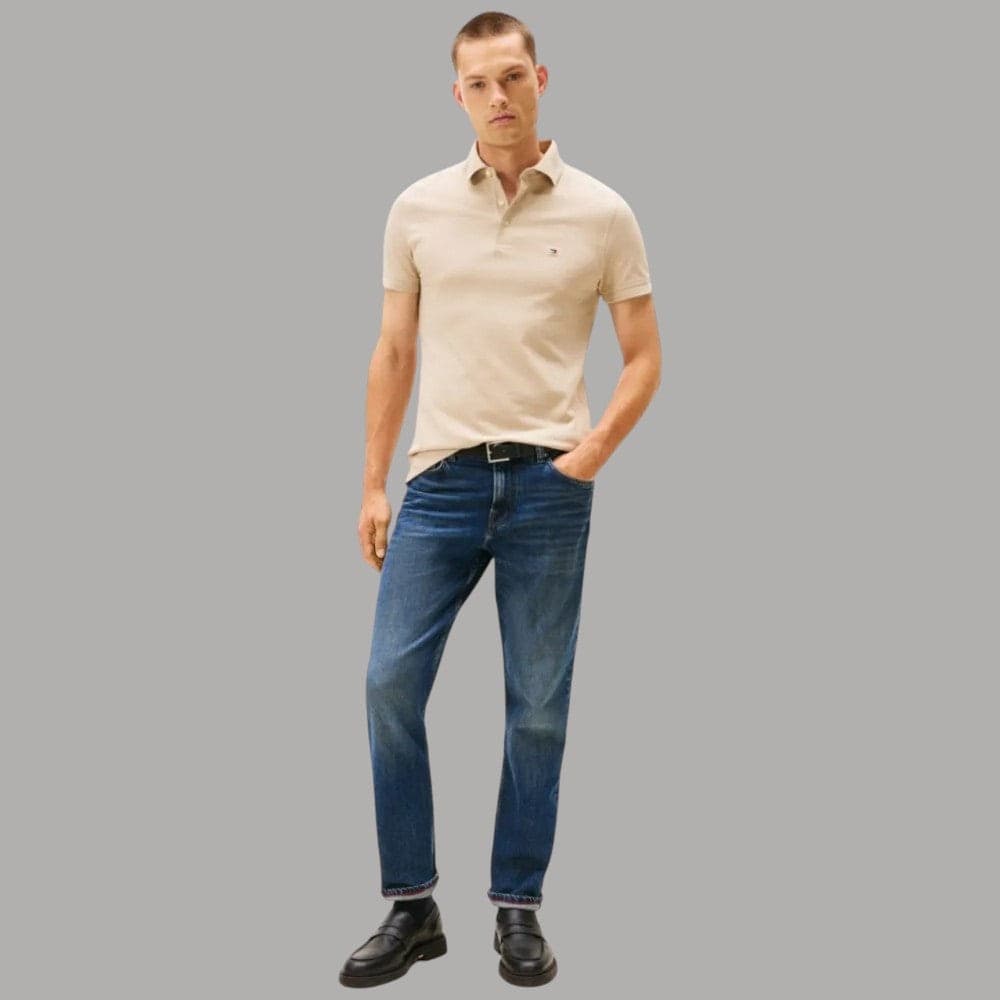 Polo Slim Fit Cotone Bio Tommy Hilfiger con Ricamo Iconico - 3