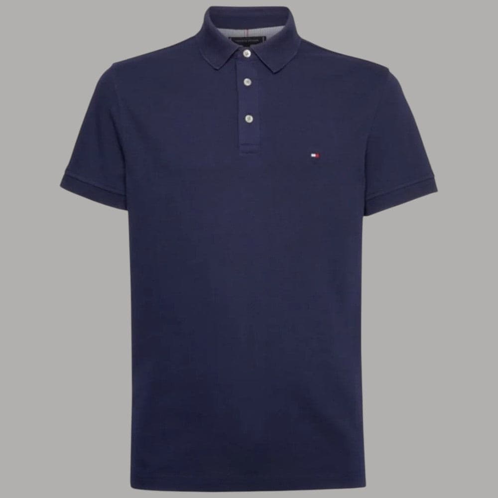 Polo Slim Fit Cotone Bio Tommy Hilfiger con Ricamo Iconico - 10
