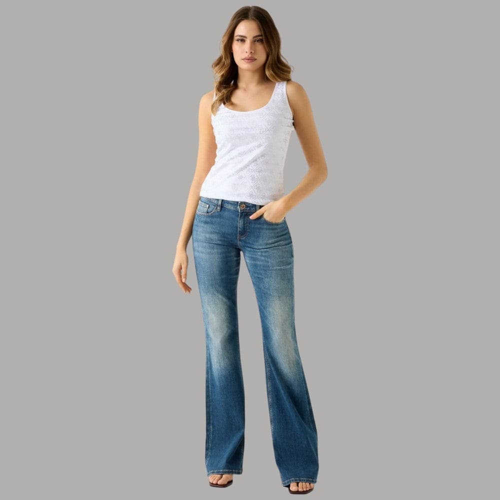 Canotta Guess a Coste Logo 4G, Comfort e Stile Unico - 2