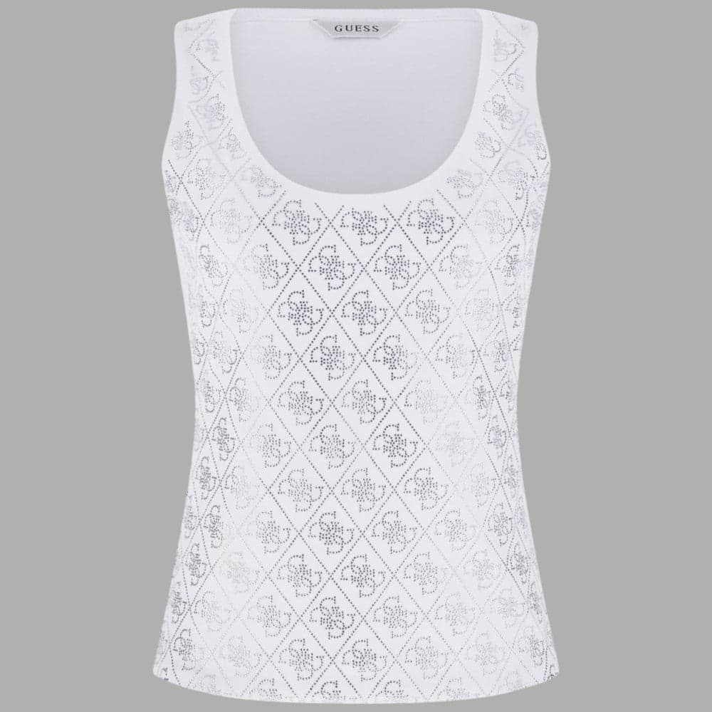 Canotta Guess a Coste Logo 4G, Comfort e Stile Unico - 5