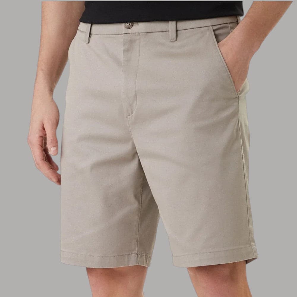 Calvin Klein Pantaloncini Chino Eleganti Twill Cotone Elasticizzato