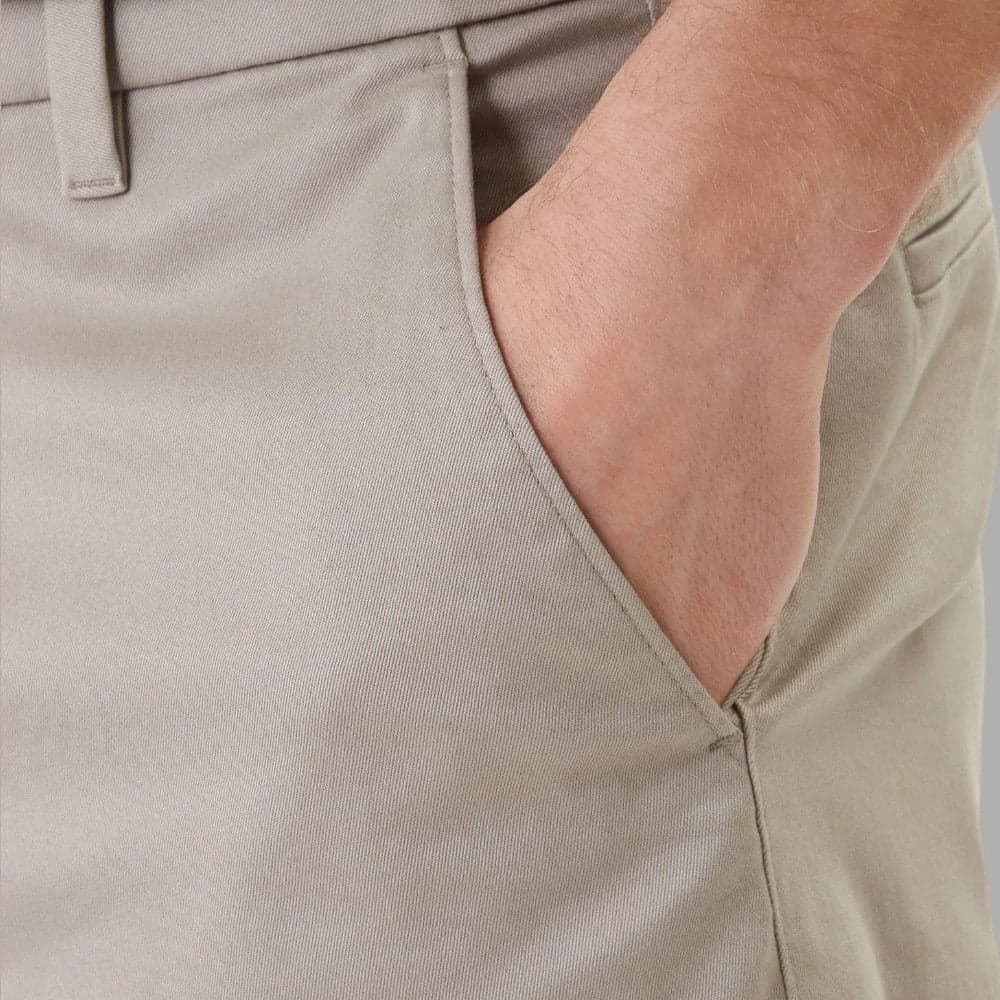 Calvin Klein Pantaloncini Chino Eleganti Twill Cotone Elasticizzato - 3