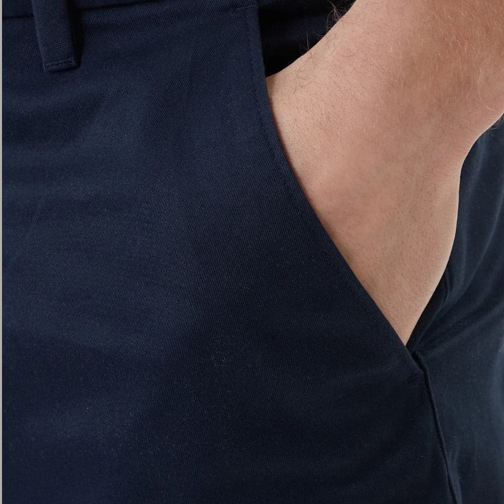Calvin Klein Pantaloncini Chino Eleganti Twill Cotone Elasticizzato - 8