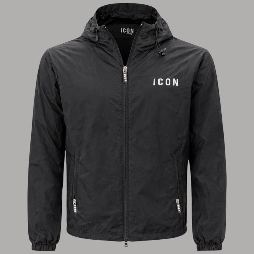 Giacca Estiva ICON Uomo con Cappuccio e Zip - Nylon Resistente - 5