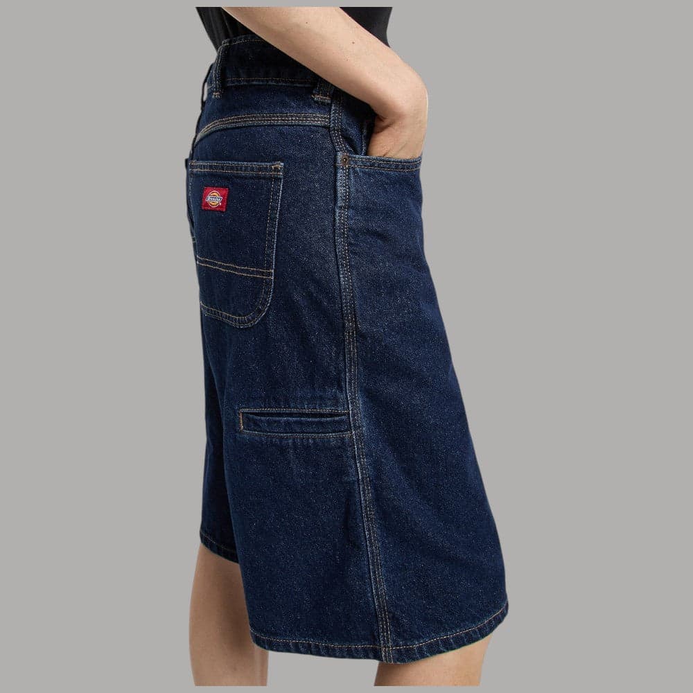 Pantaloncini Dickies Donna Denim 13 Cotone Fiammato Casual - 4