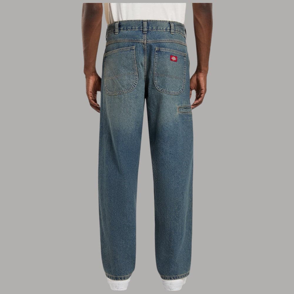 Jeans Dickies Baggy Tapered Anni '90 per Uomo in Denim Slub - 2