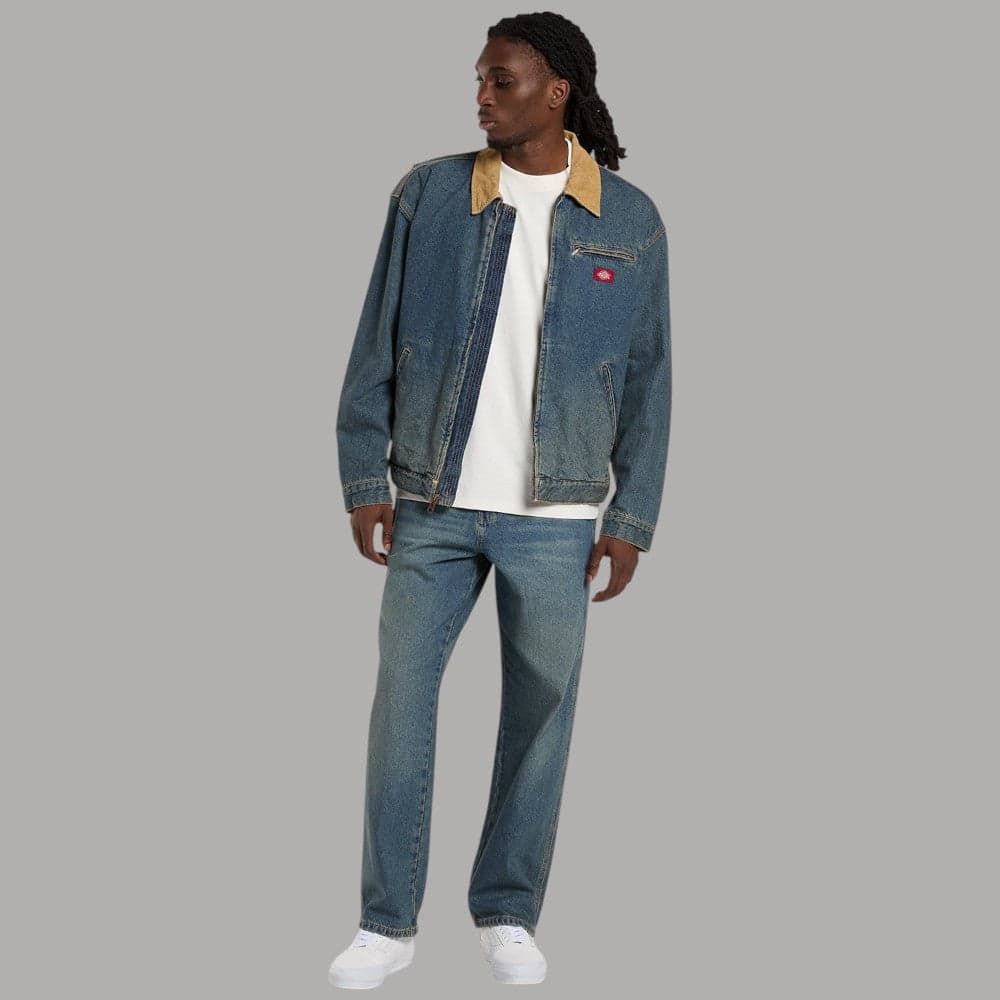 Jeans Dickies Baggy Tapered Anni '90 per Uomo in Denim Slub - 3