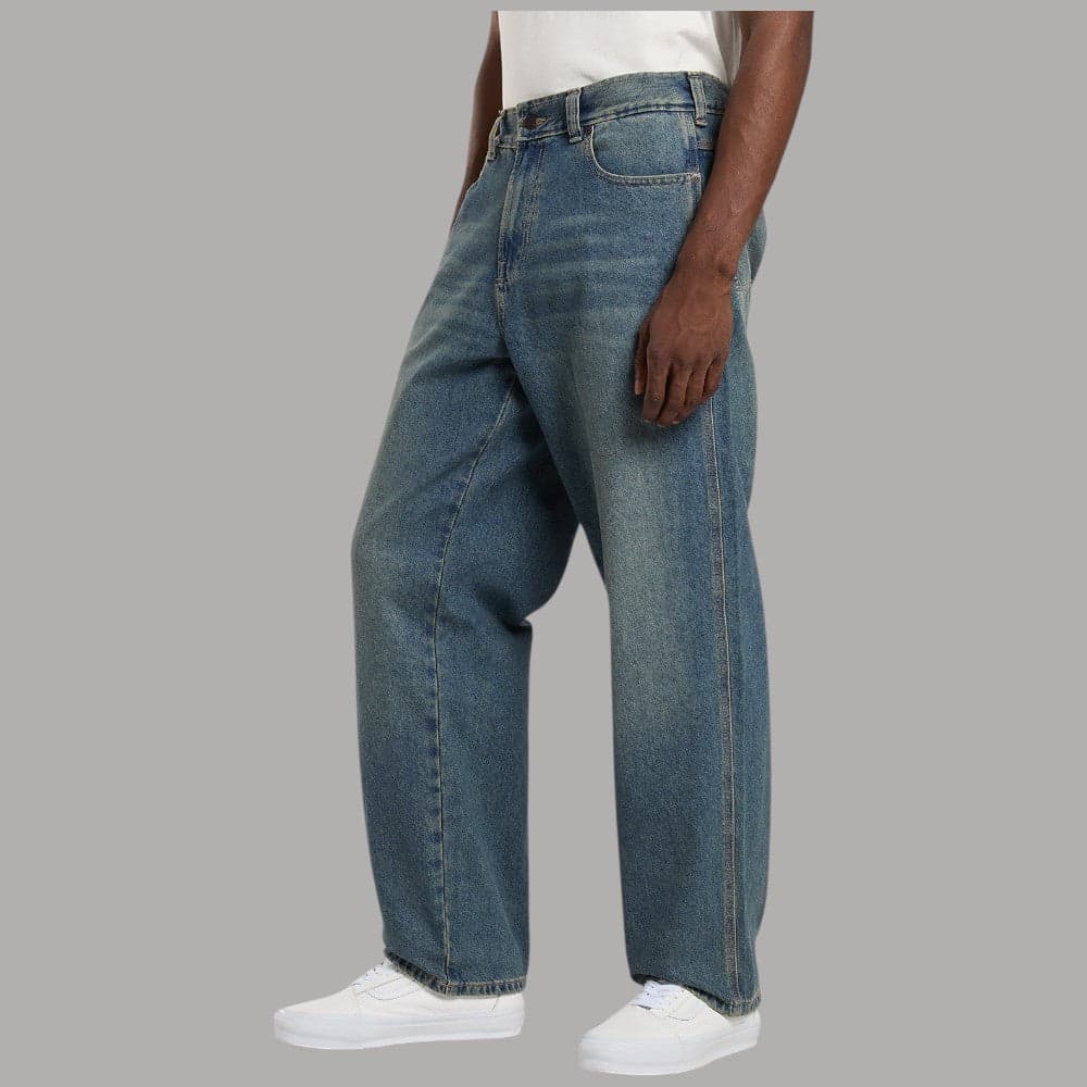 Jeans Dickies Baggy Tapered Anni '90 per Uomo in Denim Slub - 4