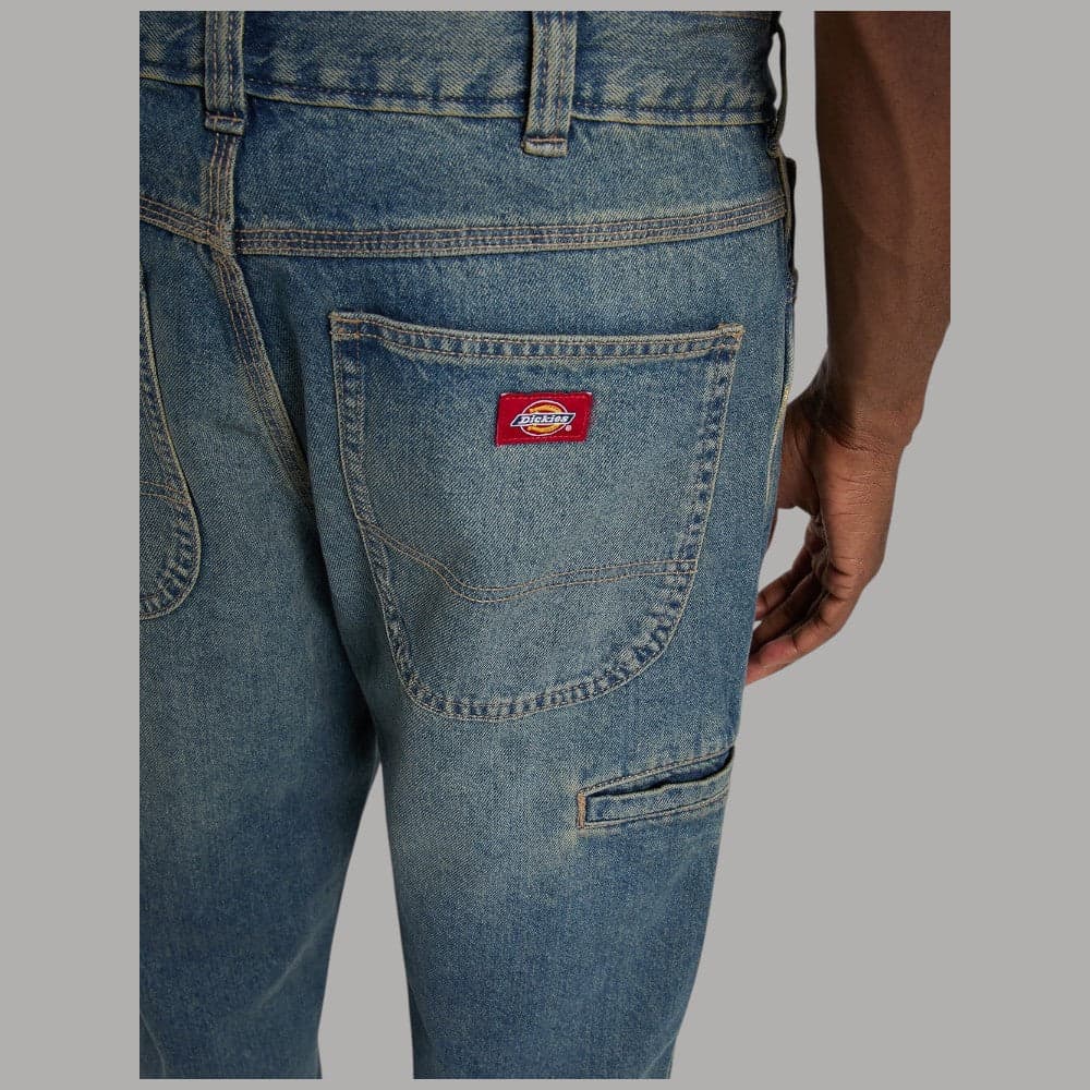 Jeans Dickies Baggy Tapered Anni '90 per Uomo in Denim Slub - 6
