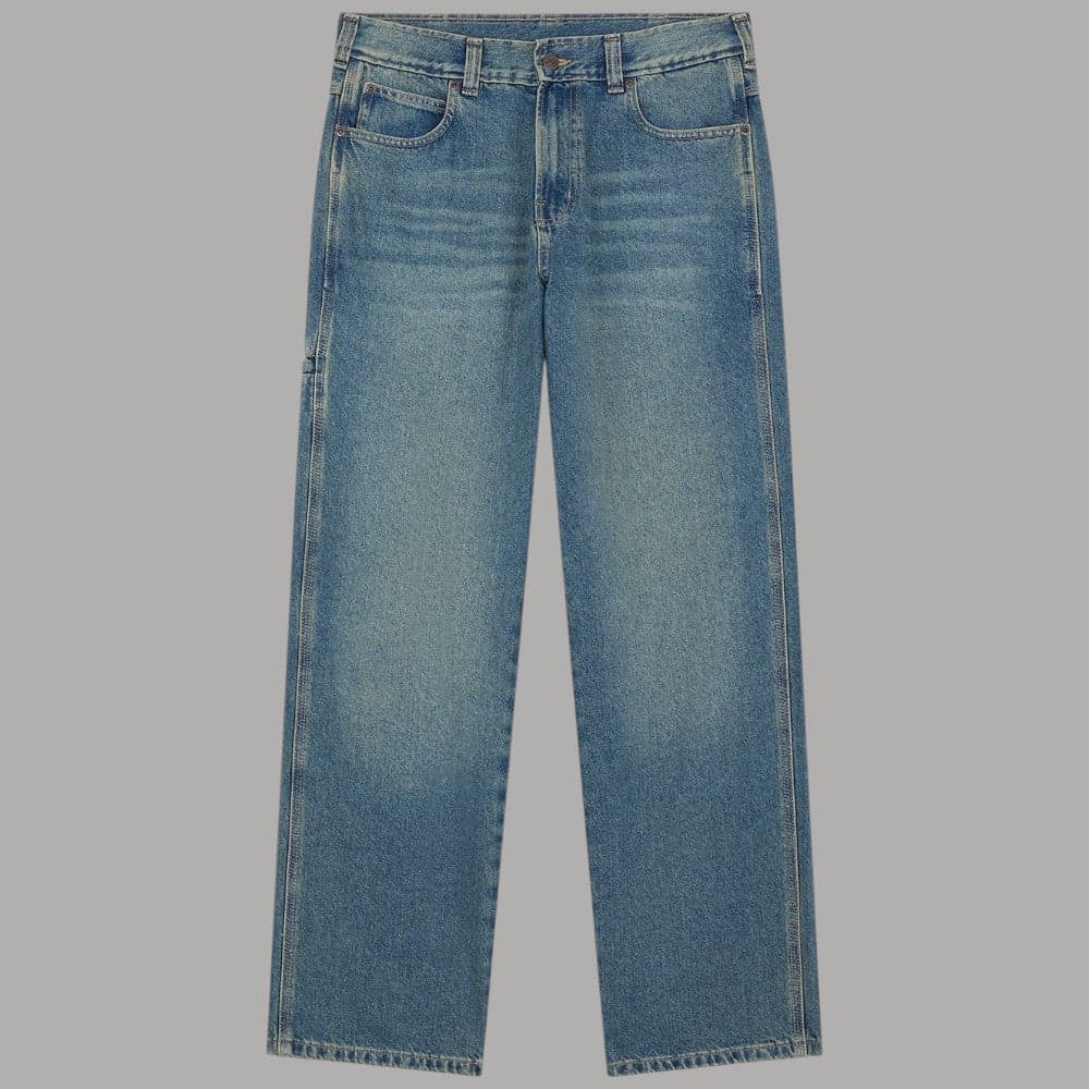 Jeans Dickies Baggy Tapered Anni '90 per Uomo in Denim Slub - 7