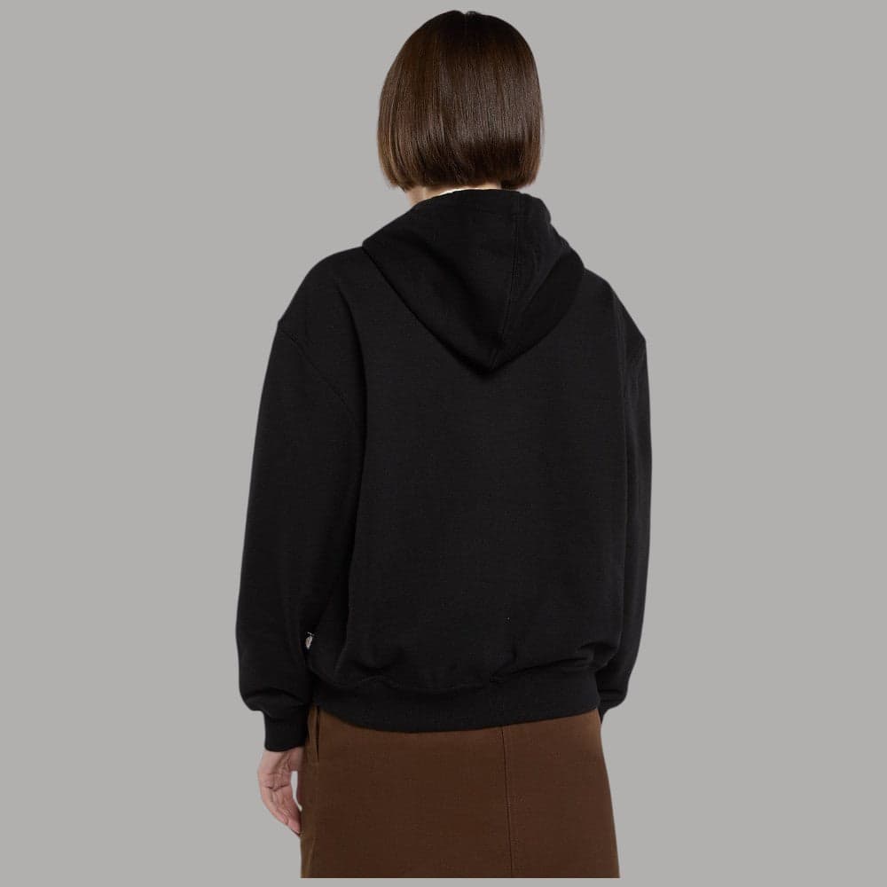 Felpa Dickies Donna Boxy con Zip e Cappuccio, Fleece 390g/m² - 2