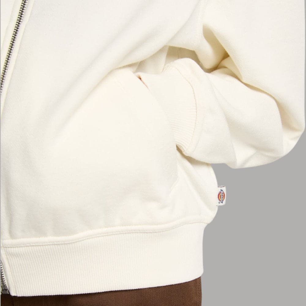 Felpa Dickies Donna Boxy con Zip e Cappuccio, Fleece 390g/m² - 11