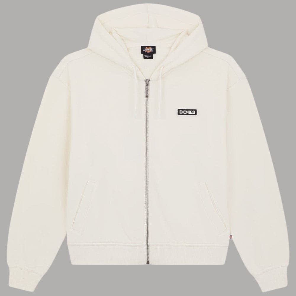 Felpa Dickies Donna Boxy con Zip e Cappuccio, Fleece 390g/m² - 12