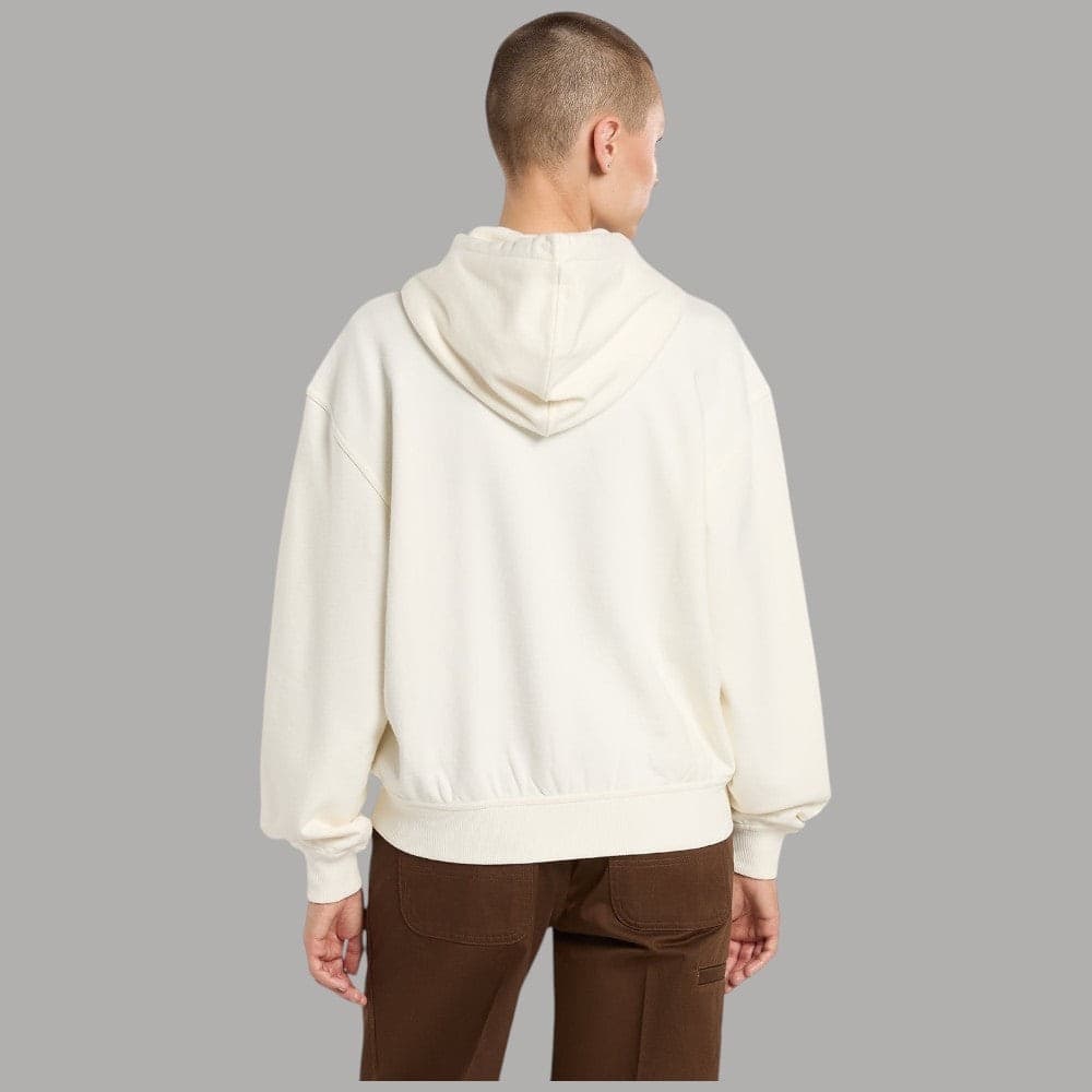 Felpa Dickies Donna Boxy con Zip e Cappuccio, Fleece 390g/m² - 8