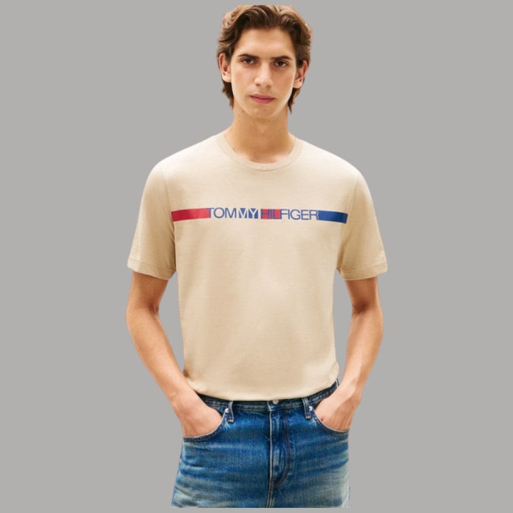 Tommy Hilfiger T-Shirt Cotone Regular Fit Logo Iconico - 12