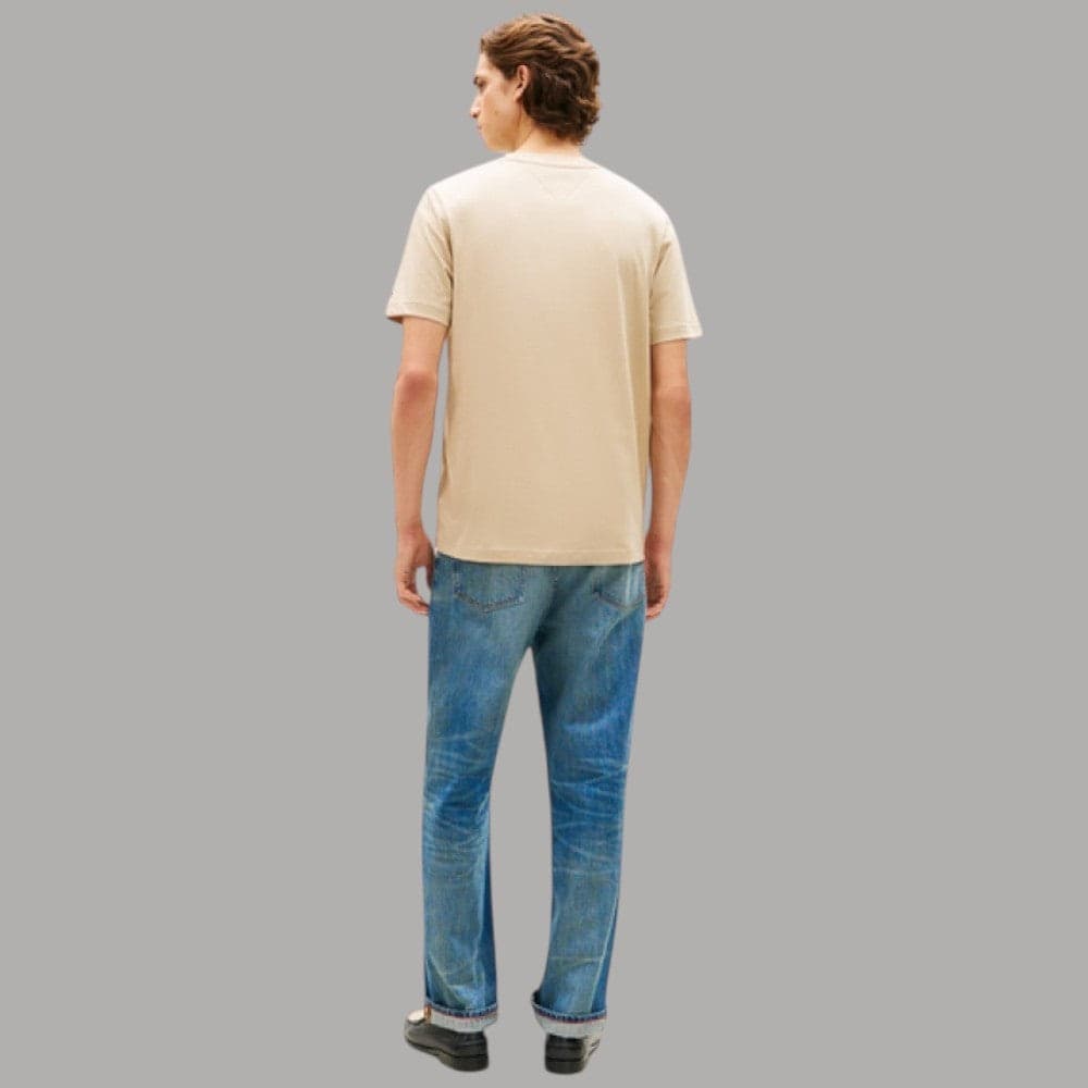 Tommy Hilfiger T-Shirt Cotone Regular Fit Logo Iconico - 4