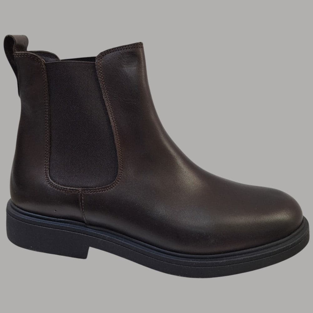 Stivaletto Chelsea ATPICO Marrone Pelle con Suola Antiscivolo