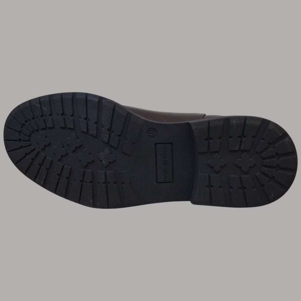Stivaletto Chelsea ATPICO Marrone Pelle con Suola Antiscivolo - 5