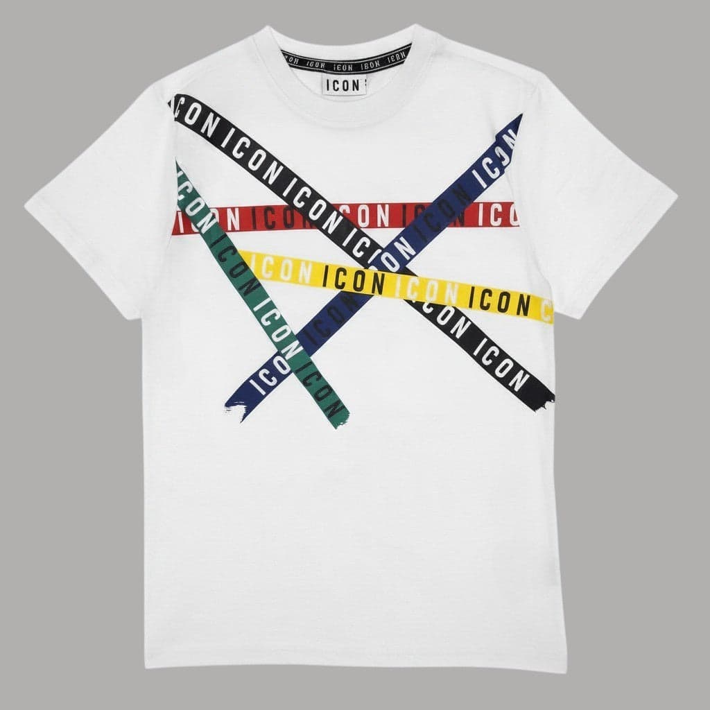 T-shirt ICON Cotone Stampa Intreccio, Comoda e Moderna - 2