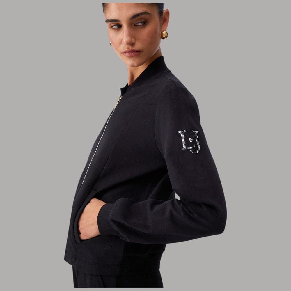 Completo Tuta Relaxed Liu Jo "Better" con Felpa Zip e Pantaloni Flare - 3