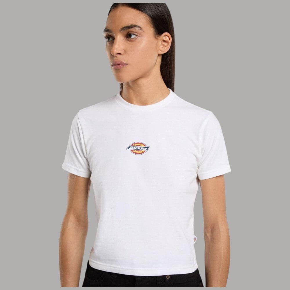 T-shirt Dickies Donna Maple, Cotone Traspirante, Manica Corta - 4