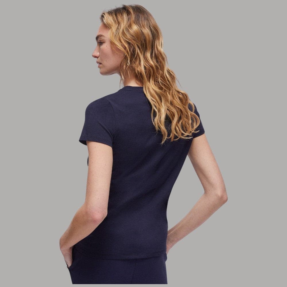 Liu Jo T-shirt Cotone Cut-out Tulle Eleganza Casual - 2