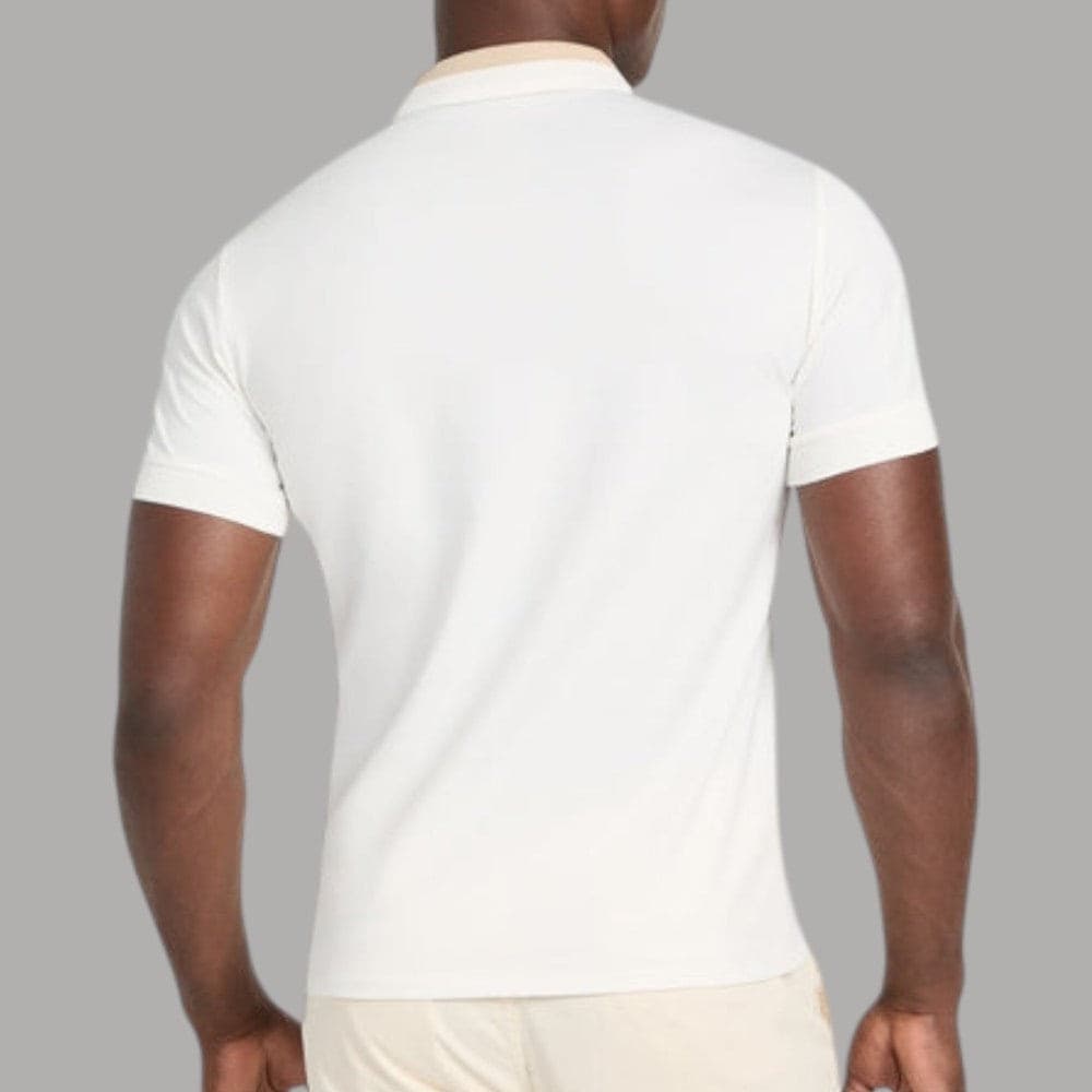 Guess Polo Uomo Slim Fit con Logo e Colletto a Coste - 3