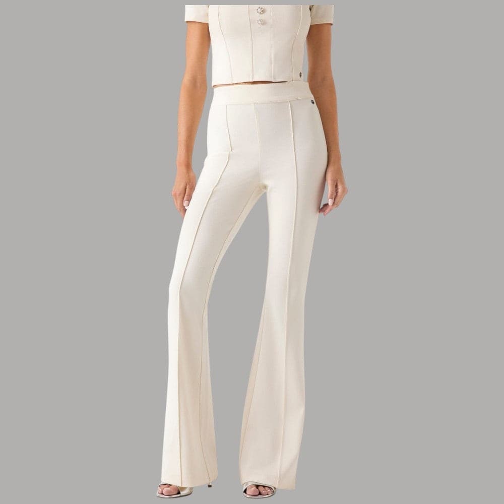 Pantalone Guess Flare Shape Up Evelina Vita Alta Elegante