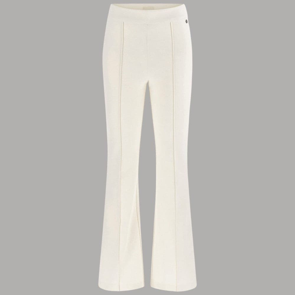 Pantalone Guess Flare Shape Up Evelina Vita Alta Elegante - 5