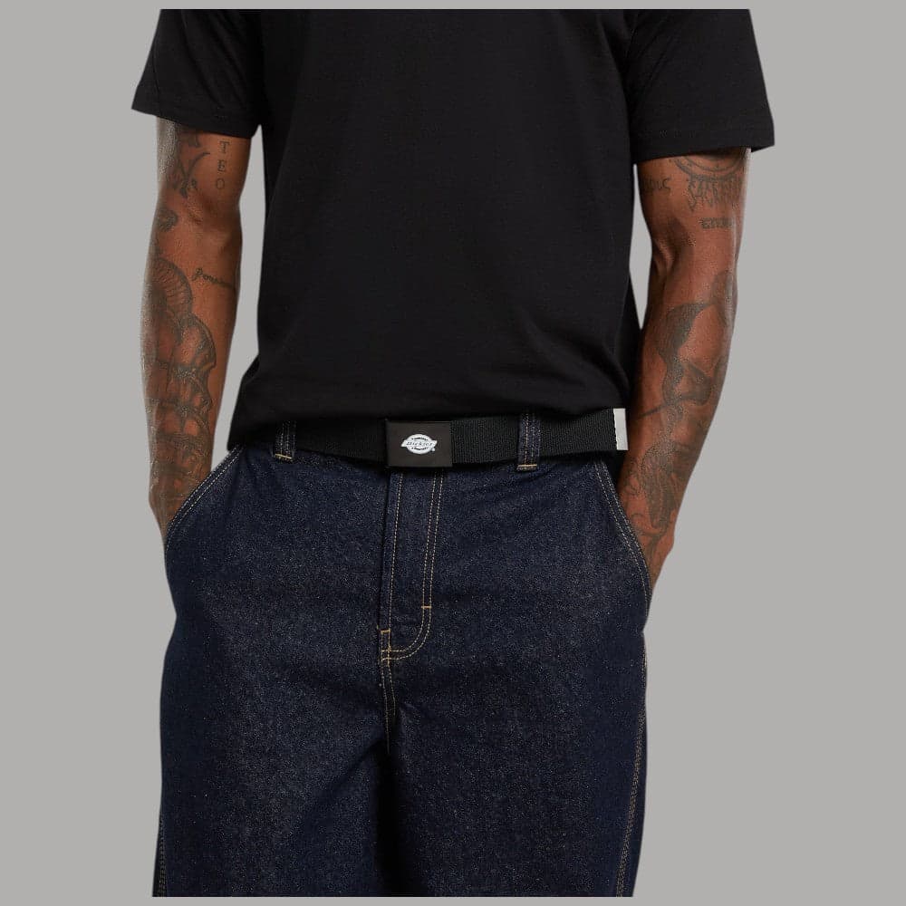 Dickies Cintura in Tessuto Orcutt con Fibbia e Logo in Metallo - 4