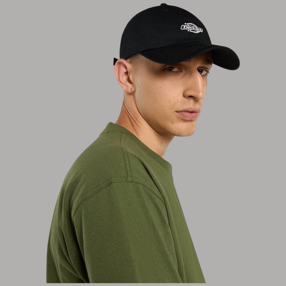Cappellino Dickies Twill Cotone 6 Pannelli con Fibbie - 4