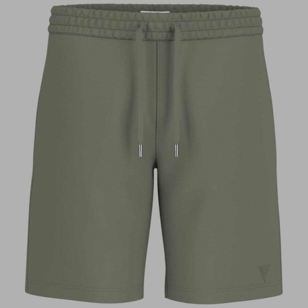 Guess Pantaloncini Sportivi Uomo Regular Fit con Logo Triangolare - 1