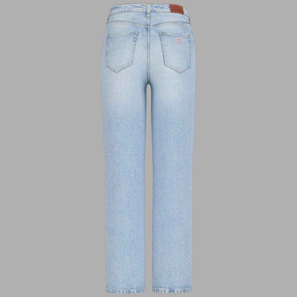Jeans Boyfriend Guess GJ Rilassati in Denim Chiaro Strappato - 6